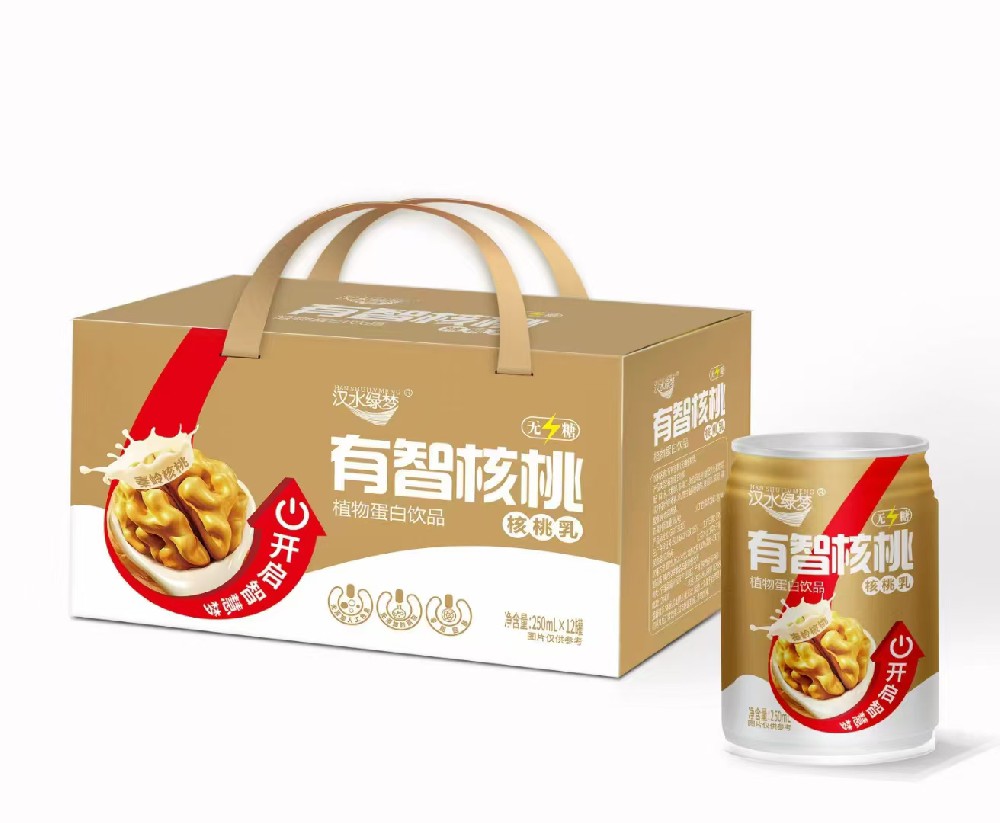 纯核桃磨浆 无糖无负担